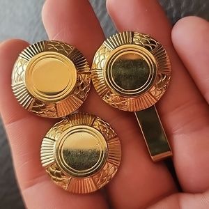 VTG Kreisler Craft cufflink & tie clip set
